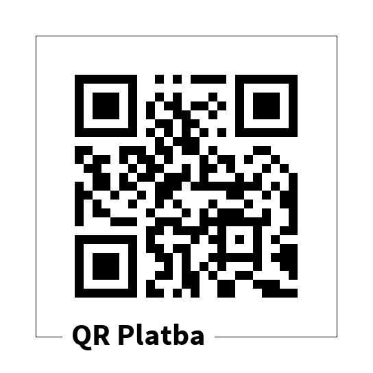 qr kod transparentni ucet