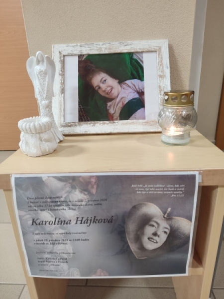 Loučíme se s Karolínou Hájkovou