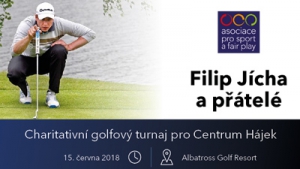 Charitativní golfový turnaj Filipa Jíchy